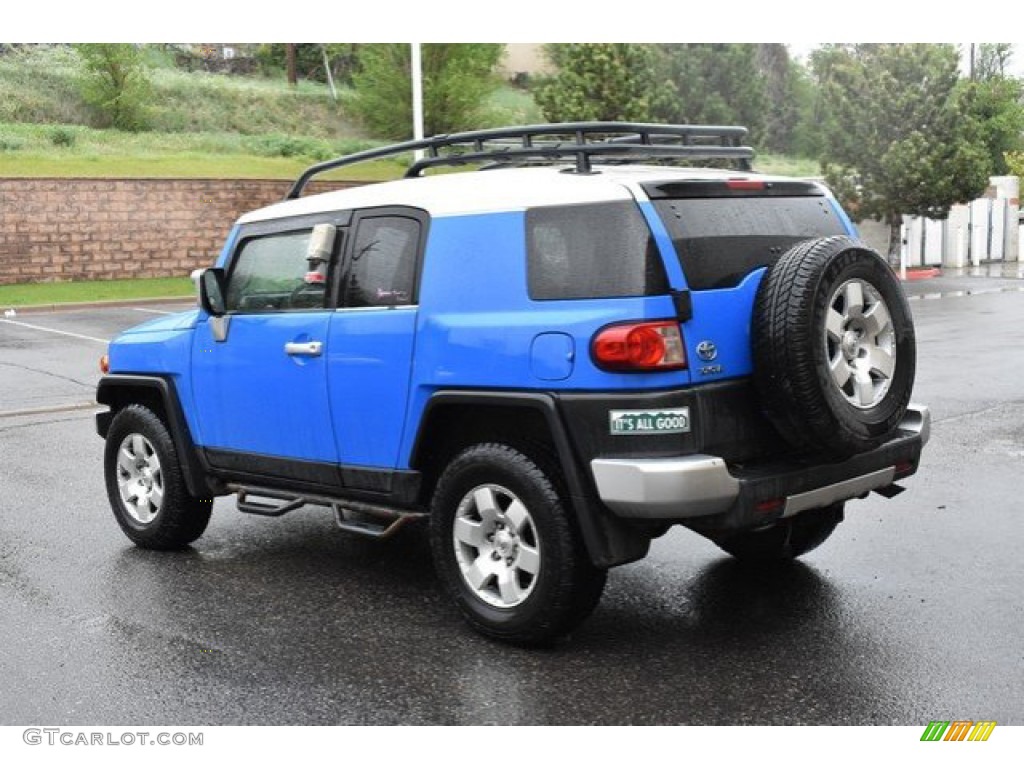 2007 FJ Cruiser 4WD - Voodoo Blue / Dark Charcoal photo #4