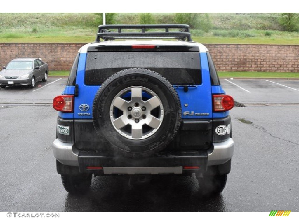 2007 FJ Cruiser 4WD - Voodoo Blue / Dark Charcoal photo #5
