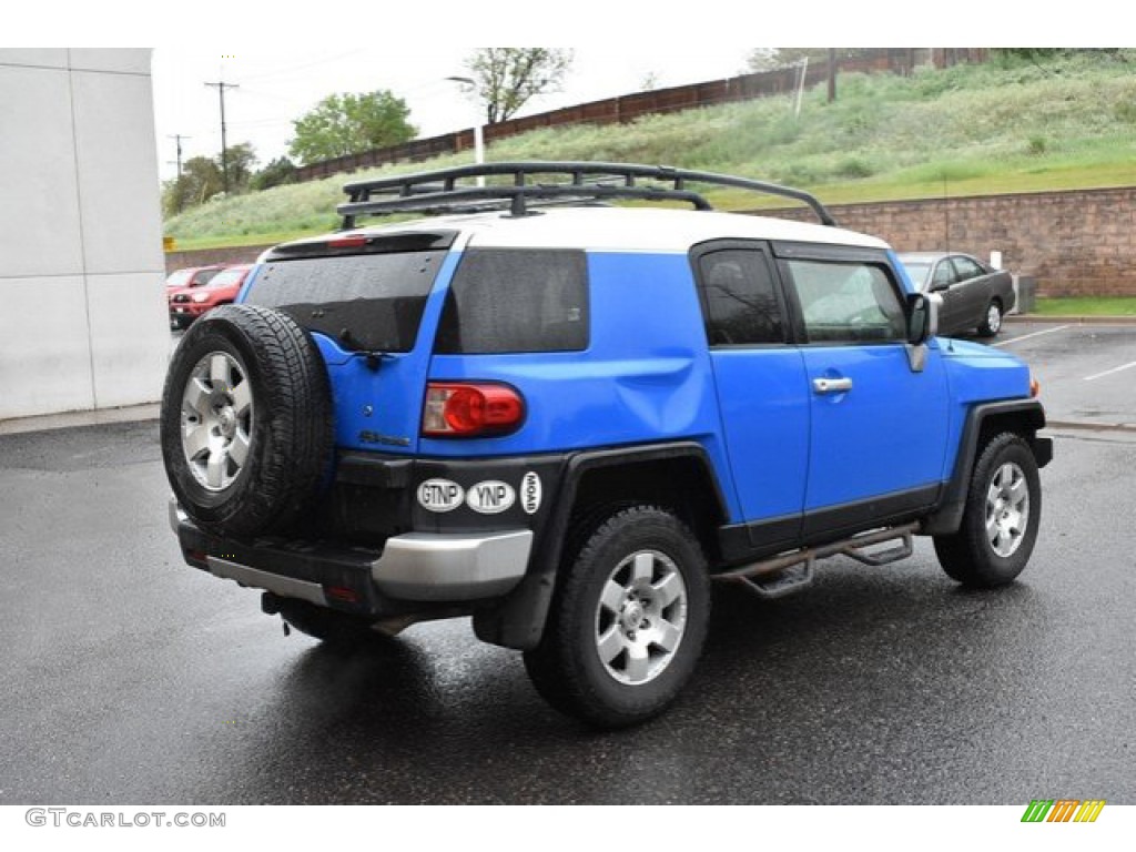 2007 FJ Cruiser 4WD - Voodoo Blue / Dark Charcoal photo #6