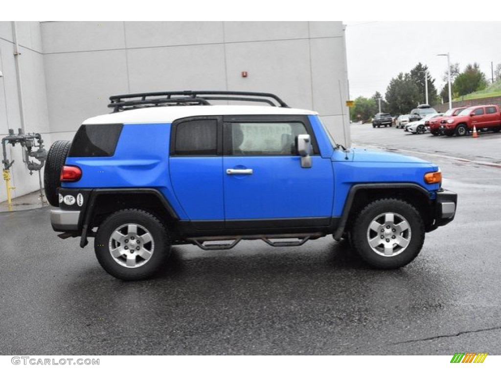 2007 FJ Cruiser 4WD - Voodoo Blue / Dark Charcoal photo #7