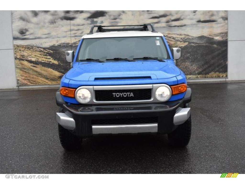 2007 FJ Cruiser 4WD - Voodoo Blue / Dark Charcoal photo #8