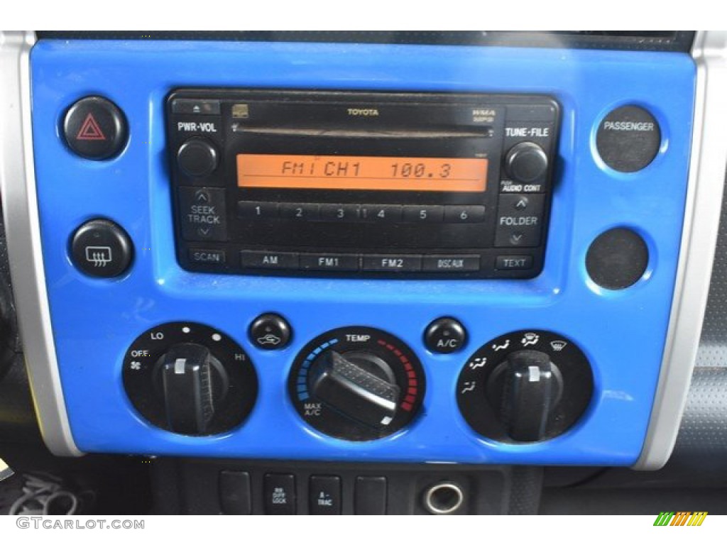 2007 FJ Cruiser 4WD - Voodoo Blue / Dark Charcoal photo #11