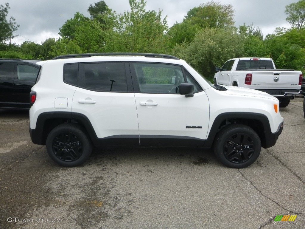 2019 Renegade Sport 4x4 - Alpine White / Black photo #6