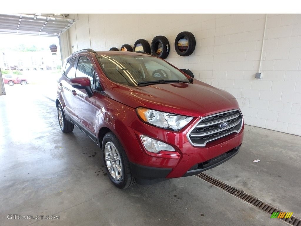 2019 EcoSport SE - Ruby Red Metallic / Ebony Black photo #1