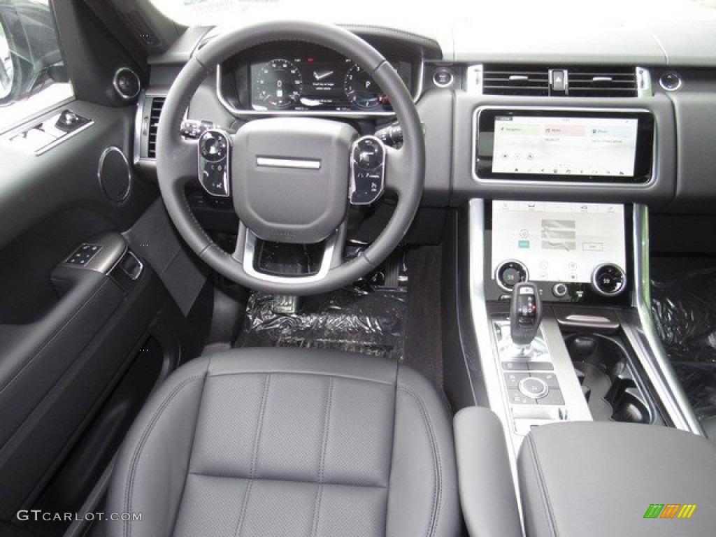 2019 Land Rover Range Rover Sport HSE Ebony/Ebony Dashboard Photo #133451232