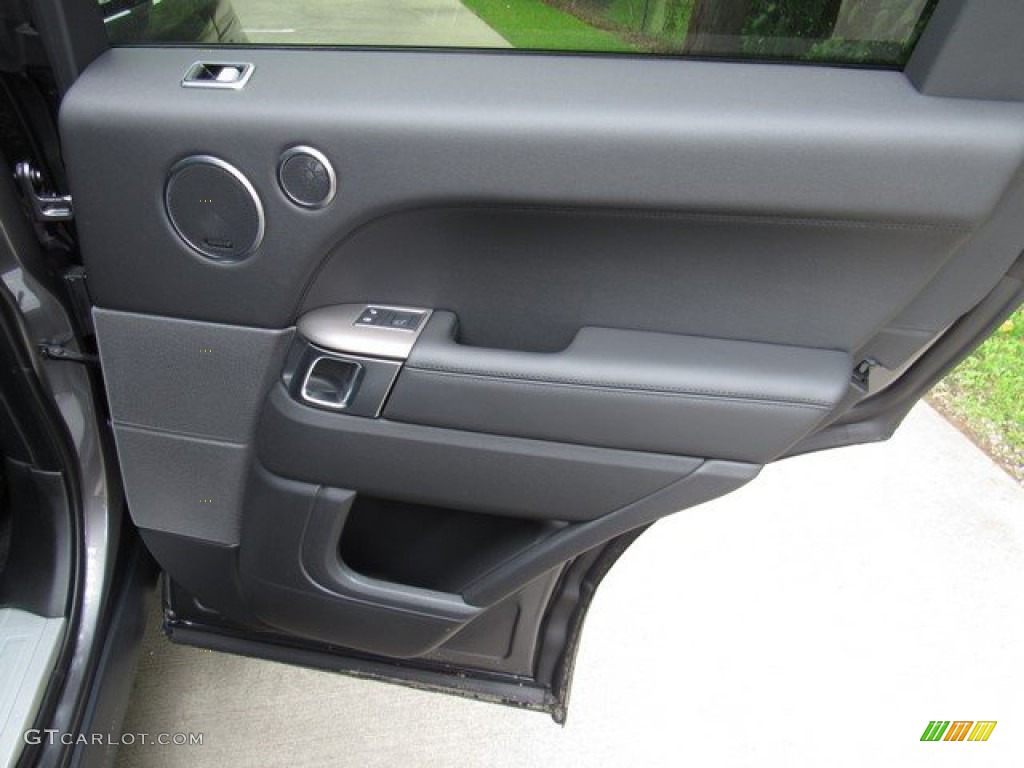 2019 Land Rover Range Rover Sport HSE Ebony/Ebony Door Panel Photo #133451361