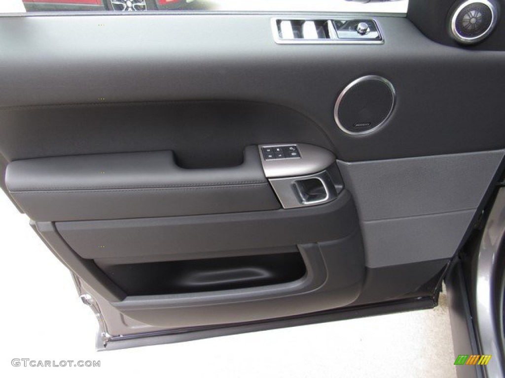 2019 Land Rover Range Rover Sport HSE Ebony/Ebony Door Panel Photo #133451400