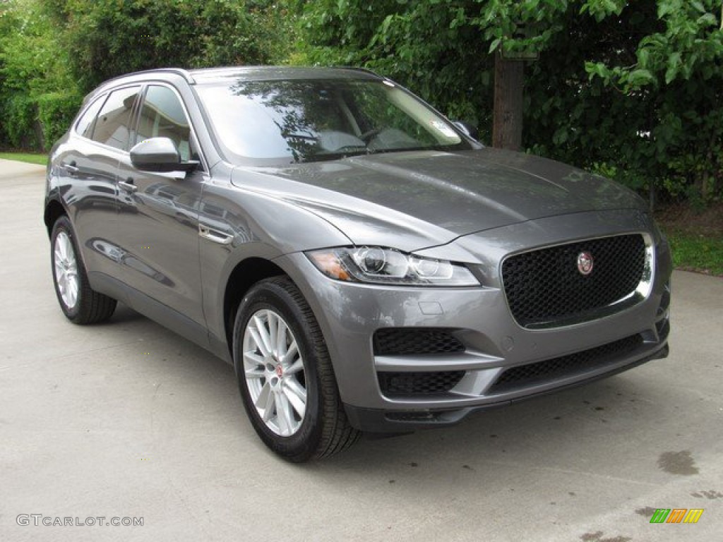 2019 F-PACE Prestige AWD - Corris Grey Metallic / Ebony photo #2