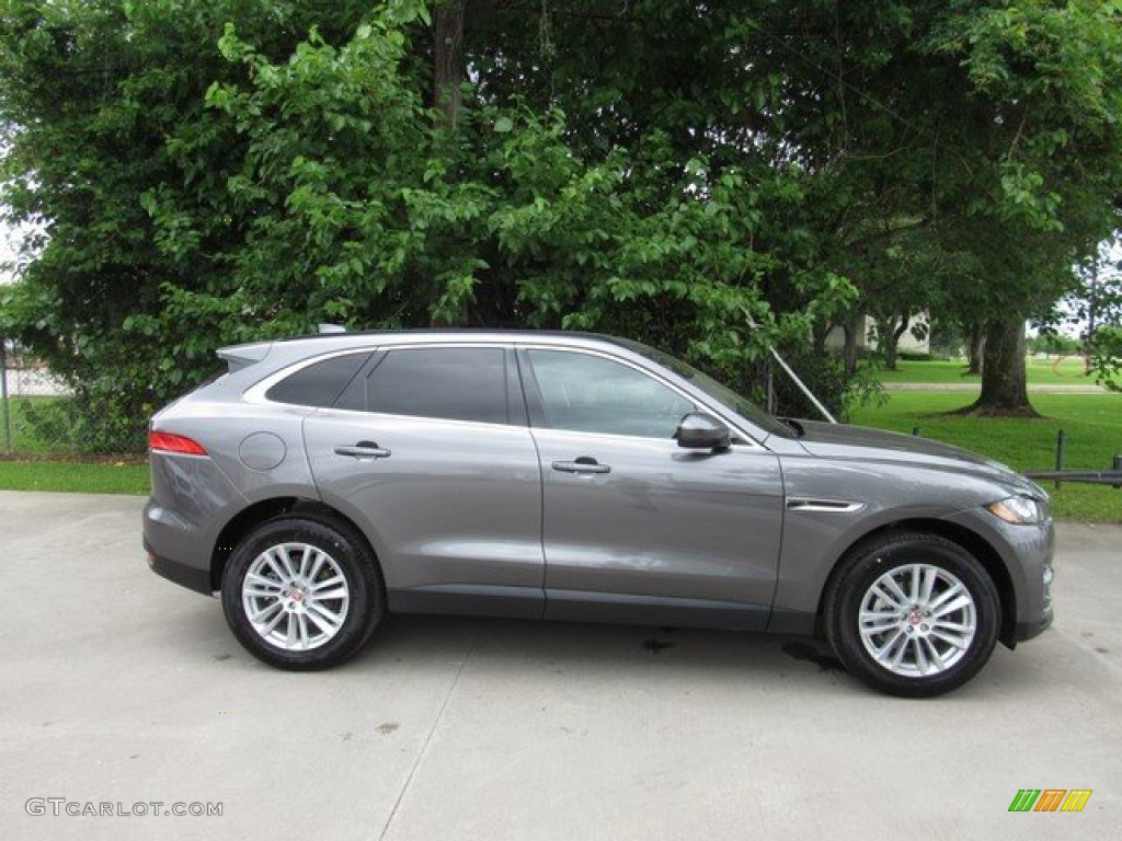 2019 F-PACE Prestige AWD - Corris Grey Metallic / Ebony photo #6