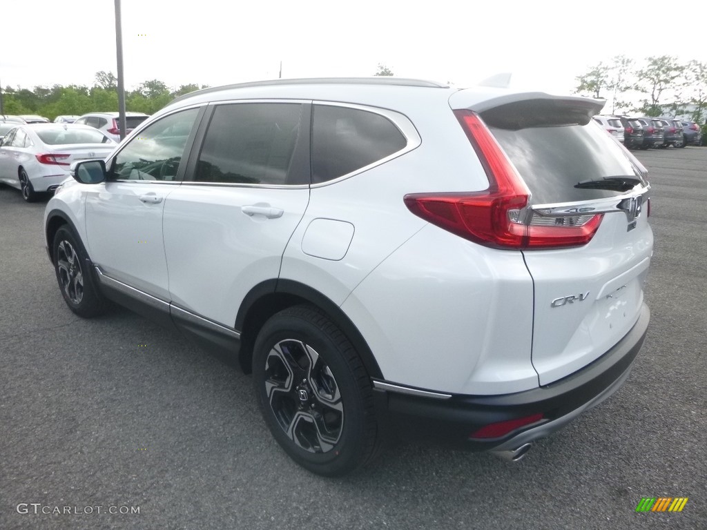 2019 CR-V Touring AWD - Platinum White Pearl / Ivory photo #2