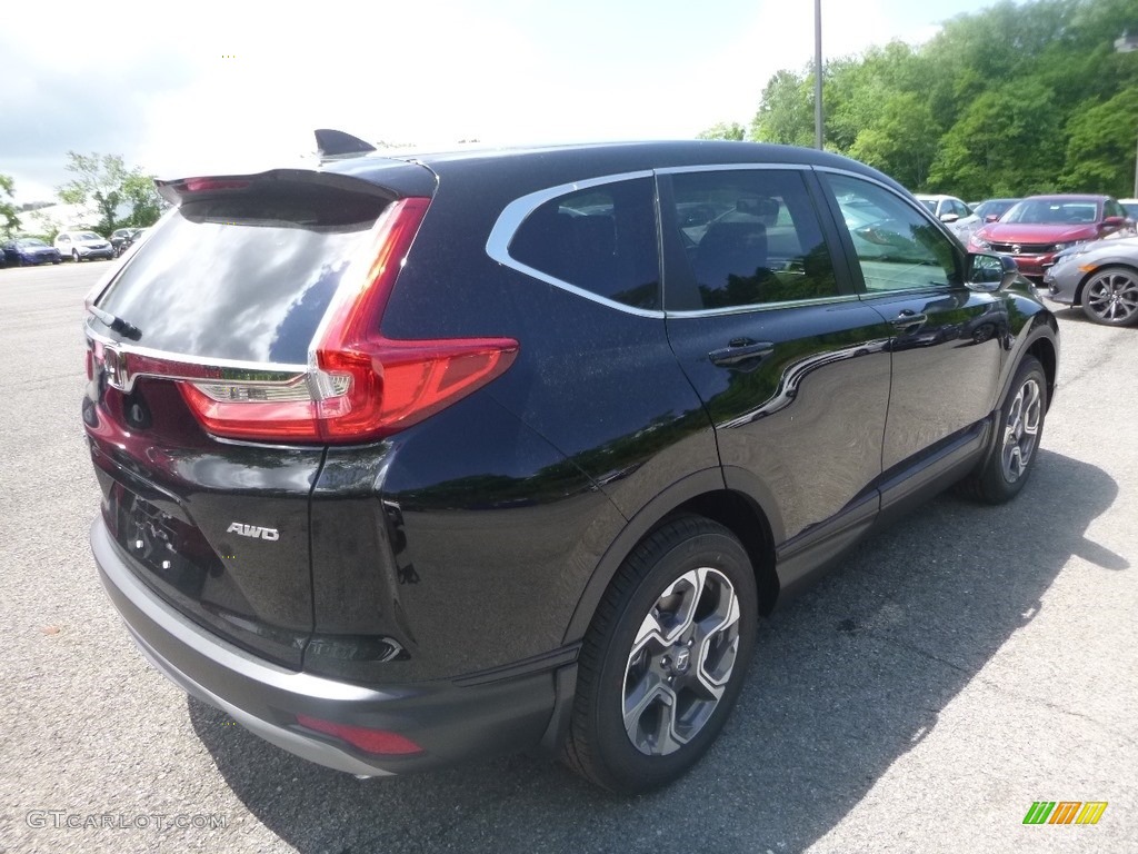2019 CR-V EX-L AWD - Crystal Black Pearl / Gray photo #4