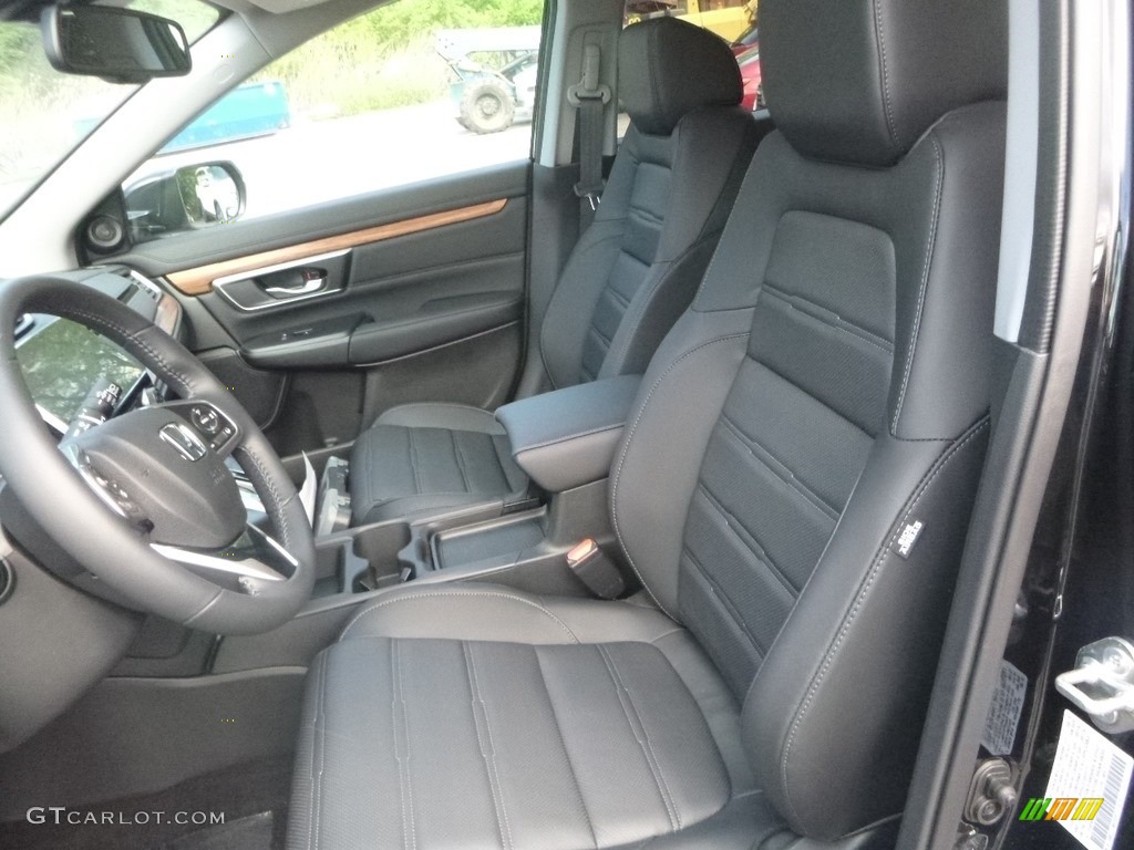 2019 CR-V EX-L AWD - Crystal Black Pearl / Gray photo #8