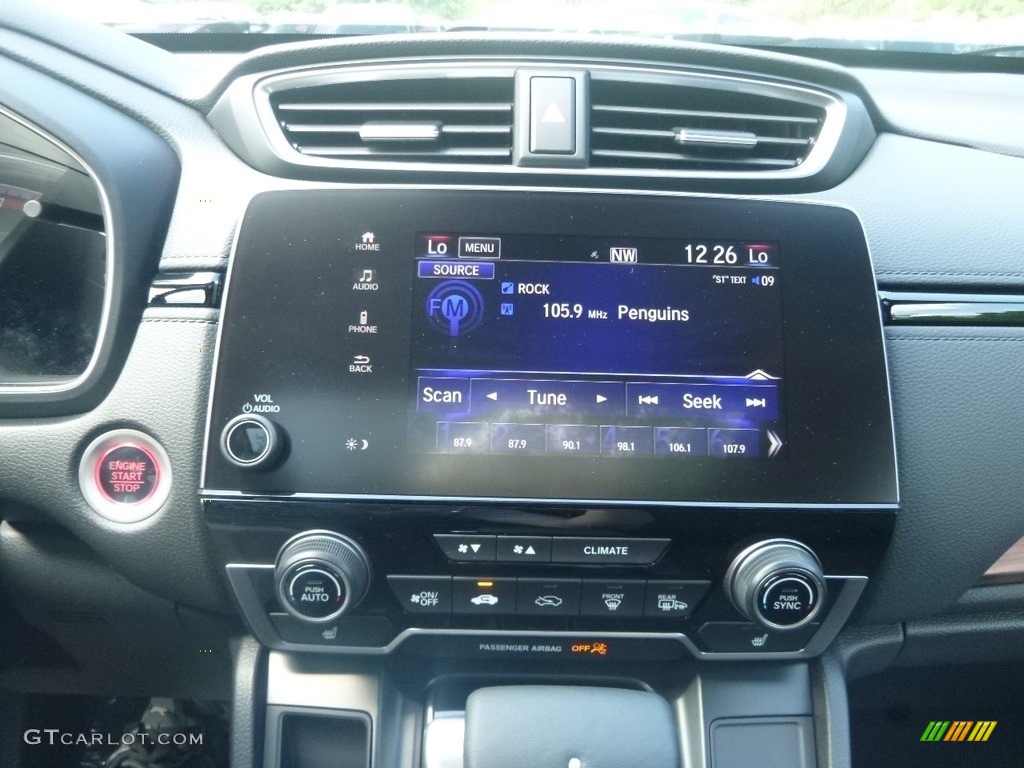 2019 CR-V EX-L AWD - Crystal Black Pearl / Gray photo #14