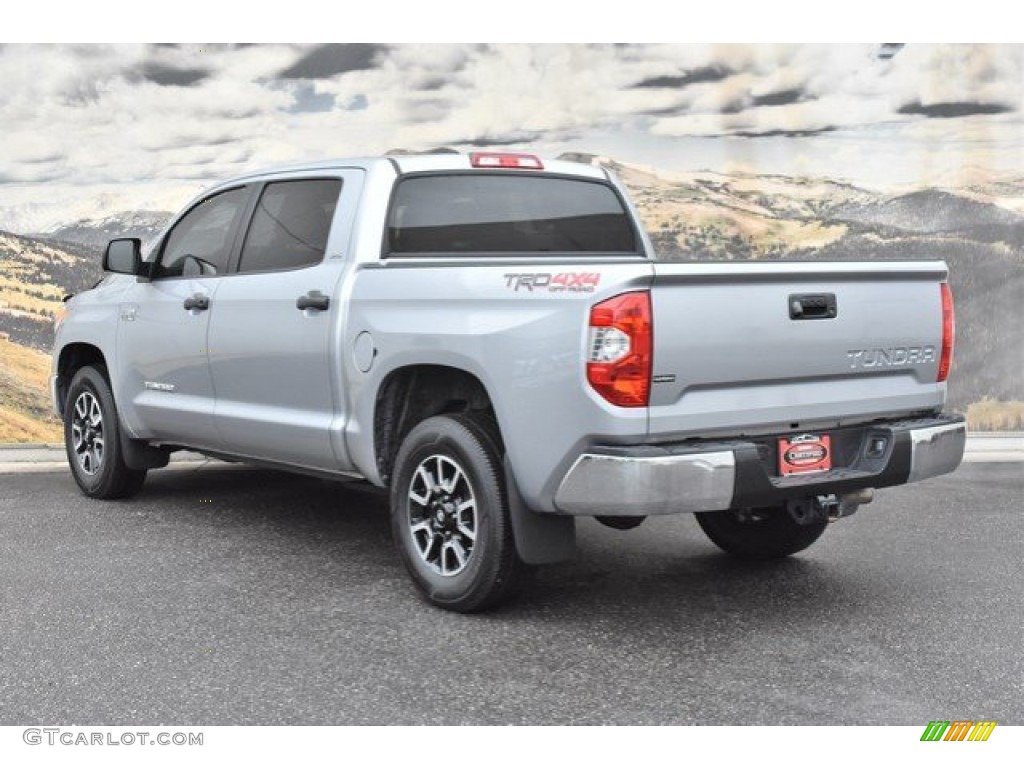 2016 Tundra SR5 CrewMax 4x4 - Silver Sky Metallic / Black photo #7