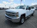 Summit White - Silverado 2500HD Work Truck Double Cab 4x4 Photo No. 1