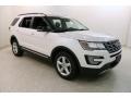 2016 White Platinum Metallic Tri-Coat Ford Explorer XLT 4WD  photo #1