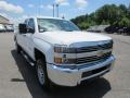 Summit White - Silverado 2500HD Work Truck Double Cab 4x4 Photo No. 44