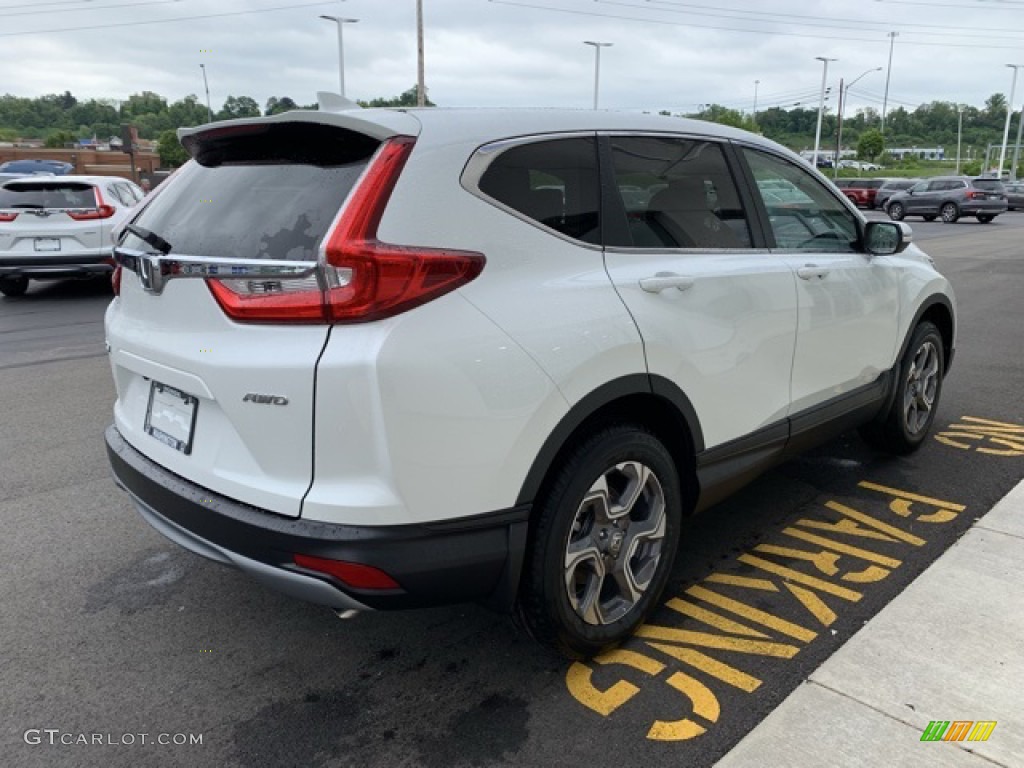 2019 CR-V EX-L AWD - Platinum White Pearl / Gray photo #5