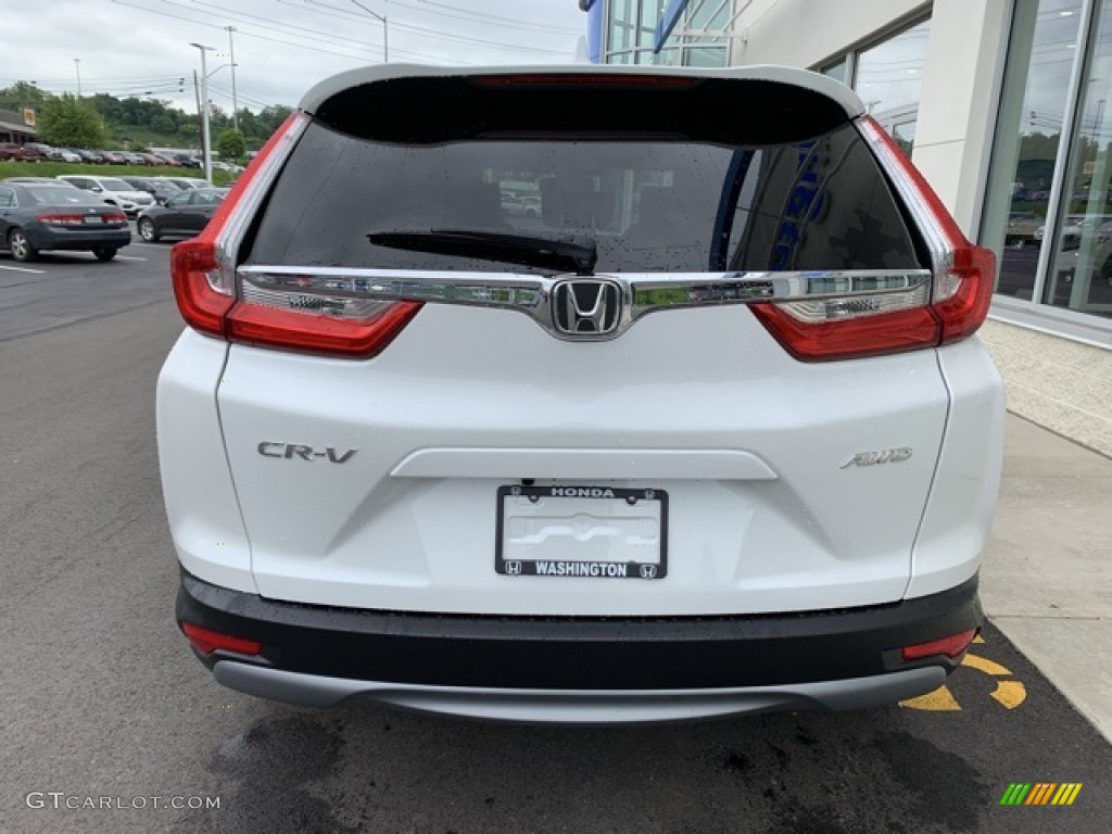 2019 CR-V EX-L AWD - Platinum White Pearl / Gray photo #6