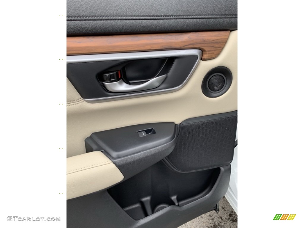 2019 CR-V EX-L AWD - Platinum White Pearl / Gray photo #17