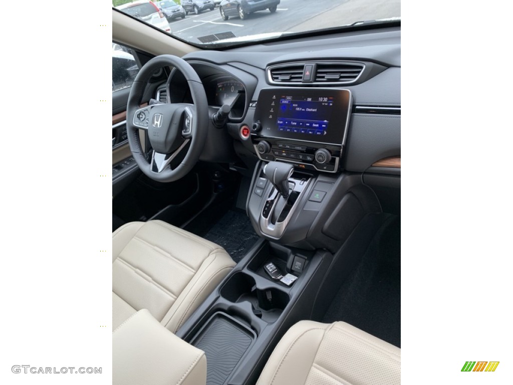 2019 CR-V EX-L AWD - Platinum White Pearl / Gray photo #29
