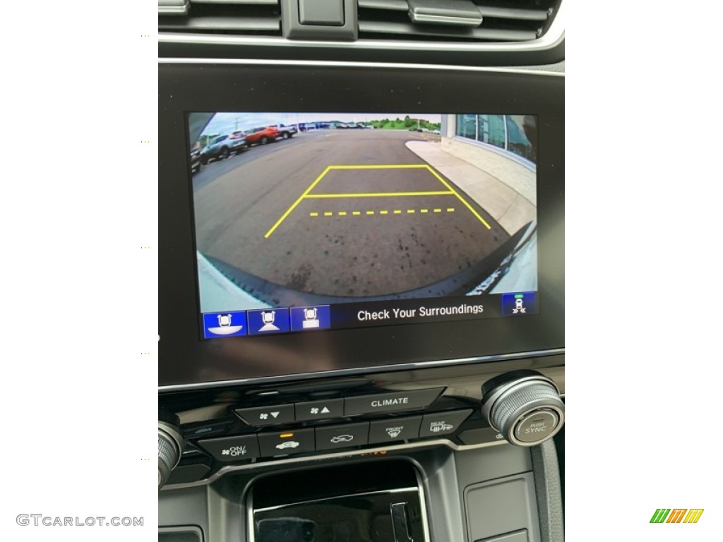 2019 CR-V EX-L AWD - Platinum White Pearl / Gray photo #34