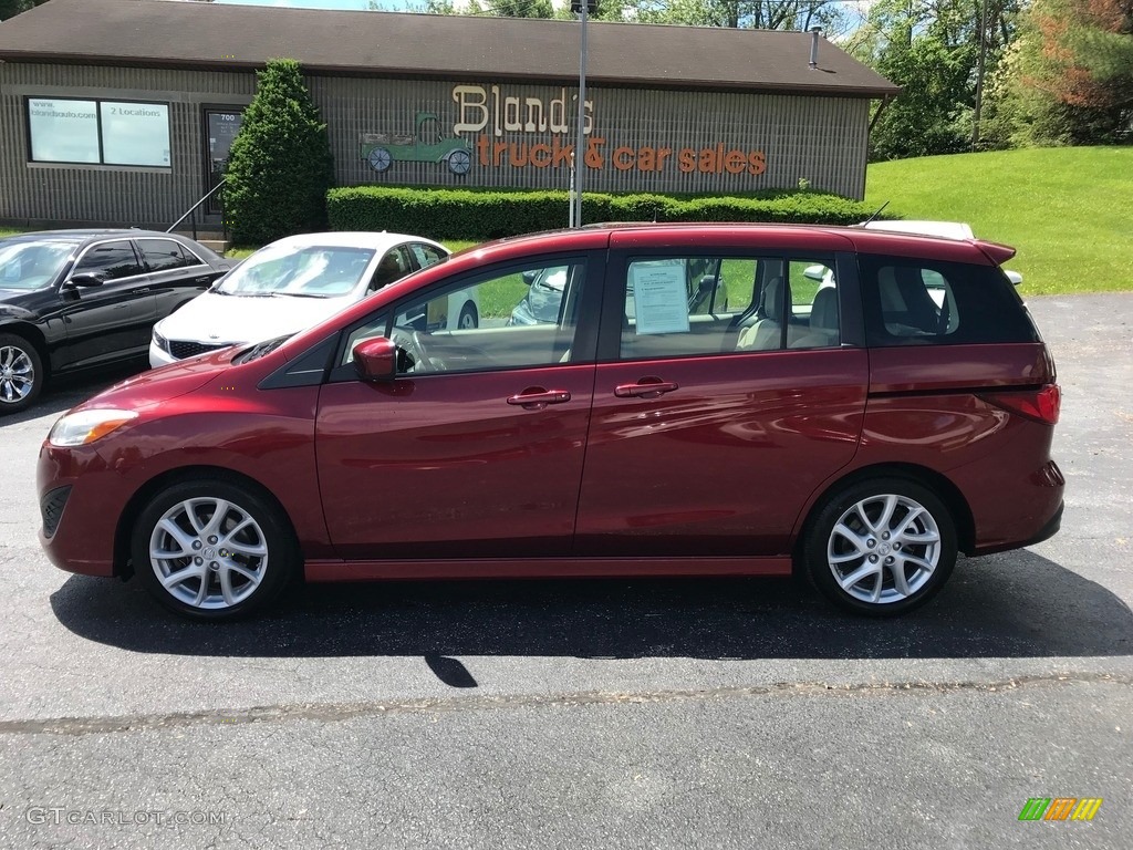 2012 MAZDA5 Grand Touring - Copper Red Mica / Sand photo #1