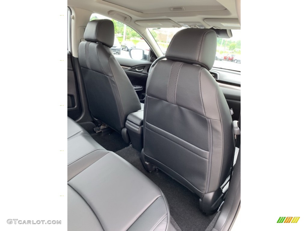 2019 Civic EX-L Sedan - Platinum White Pearl / Black photo #24