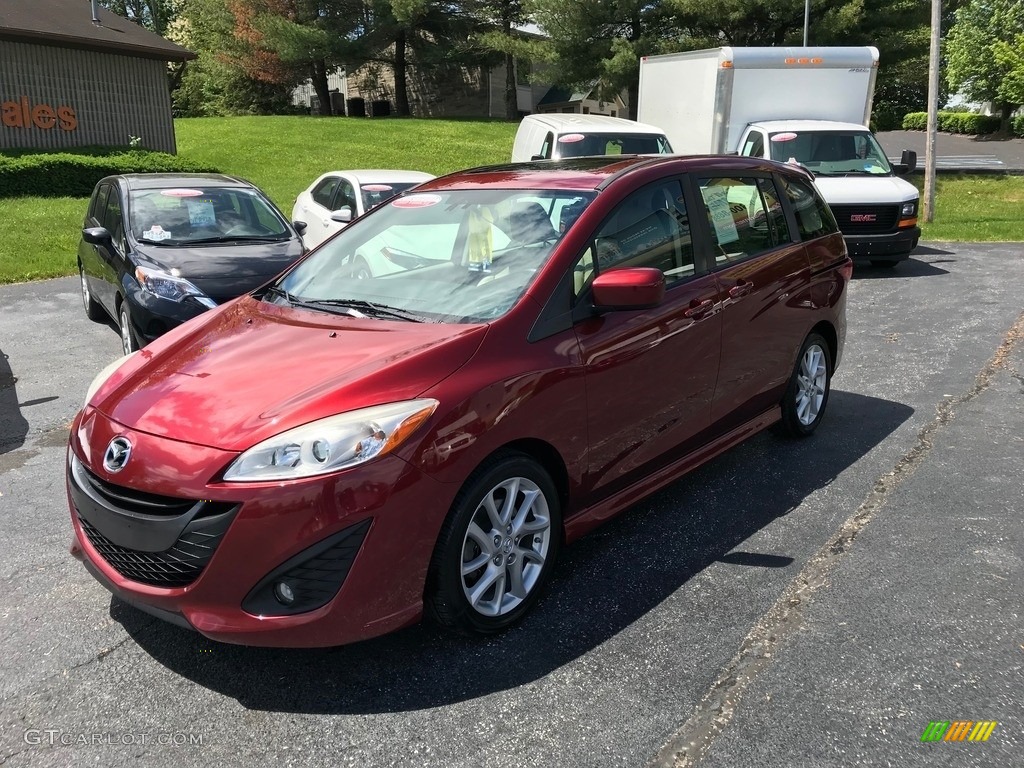 2012 MAZDA5 Grand Touring - Copper Red Mica / Sand photo #2