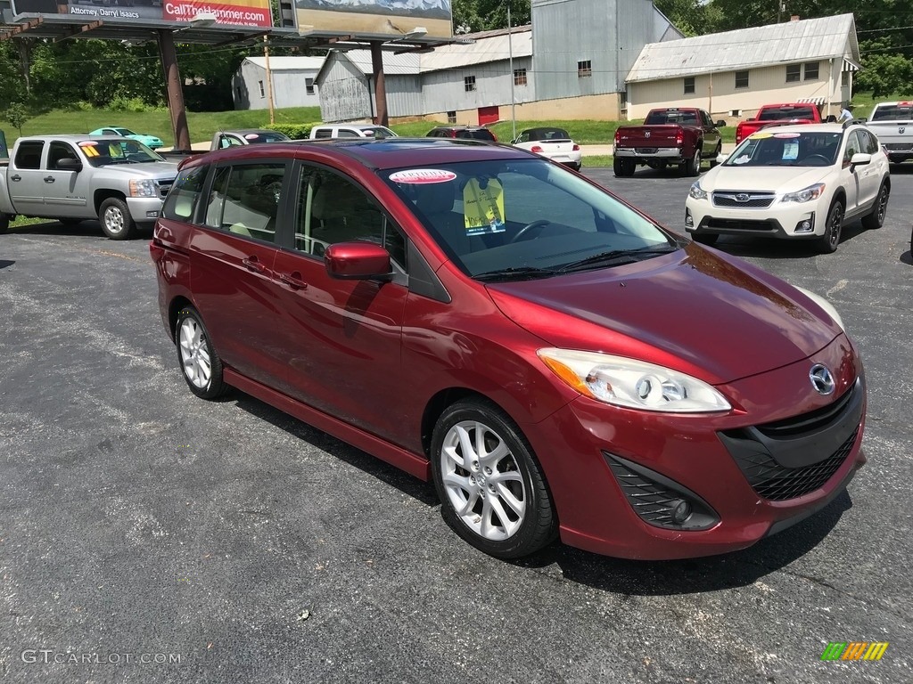 2012 MAZDA5 Grand Touring - Copper Red Mica / Sand photo #4