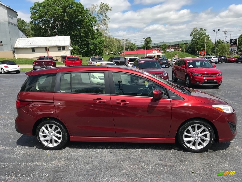 2012 MAZDA5 Grand Touring - Copper Red Mica / Sand photo #5