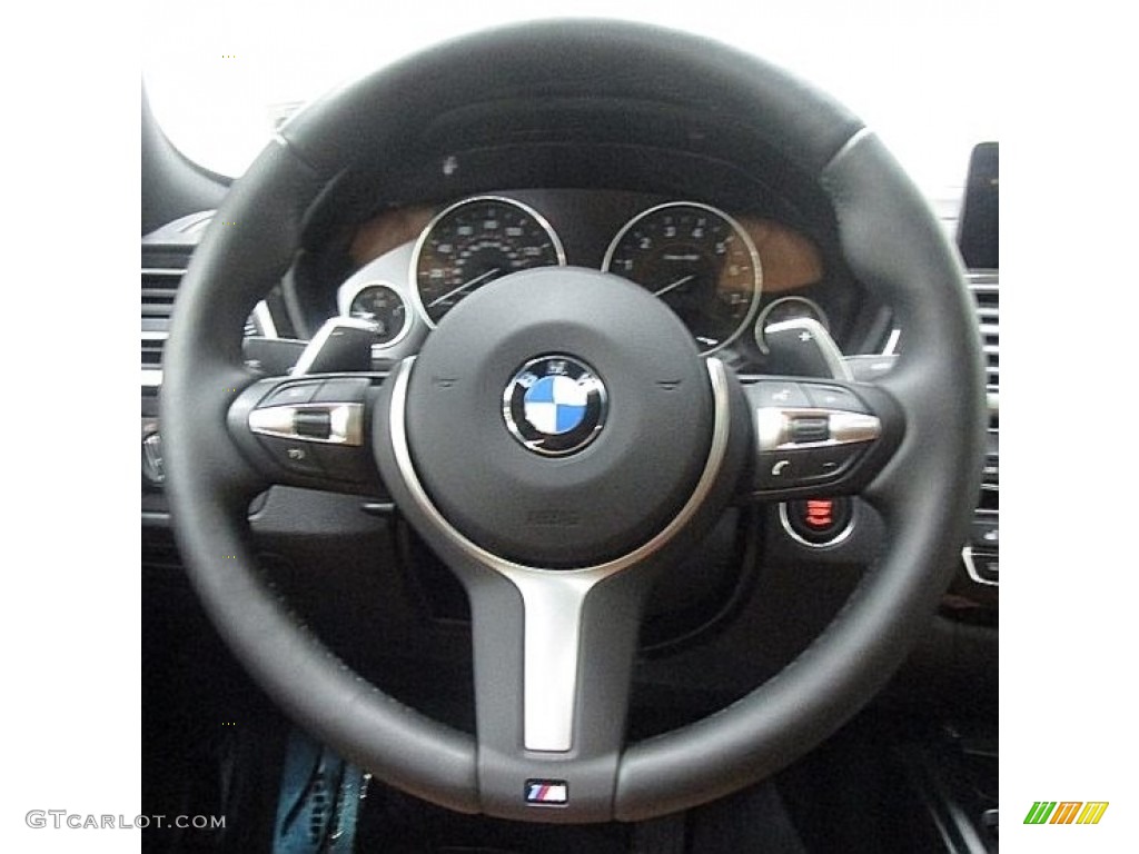 2019 4 Series 430i xDrive Gran Coupe - Carbon Black Metallic / Cognac photo #23