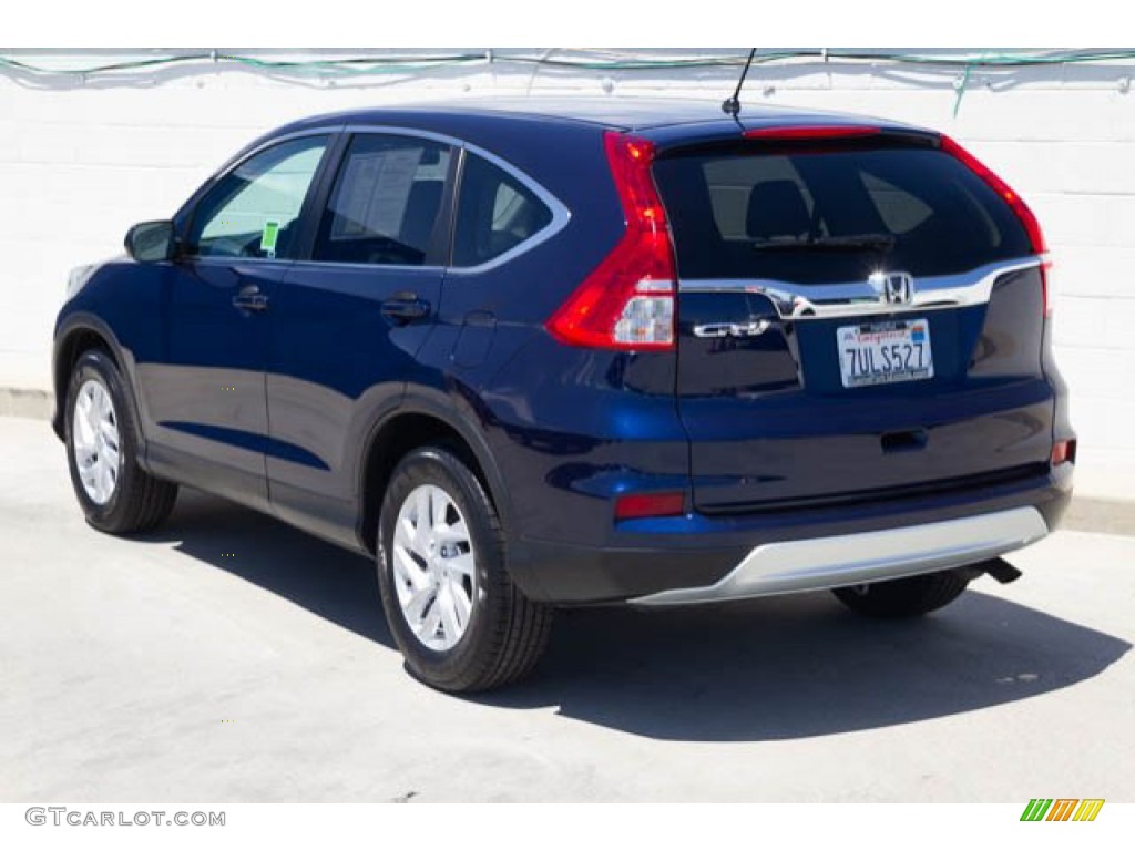 2016 CR-V EX - Obsidian Blue Pearl / Gray photo #2