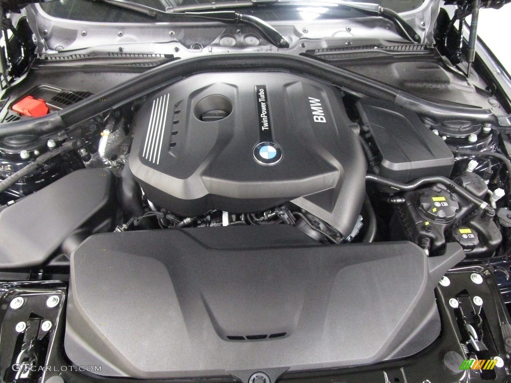 2019 4 Series 430i xDrive Gran Coupe - Carbon Black Metallic / Cognac photo #29