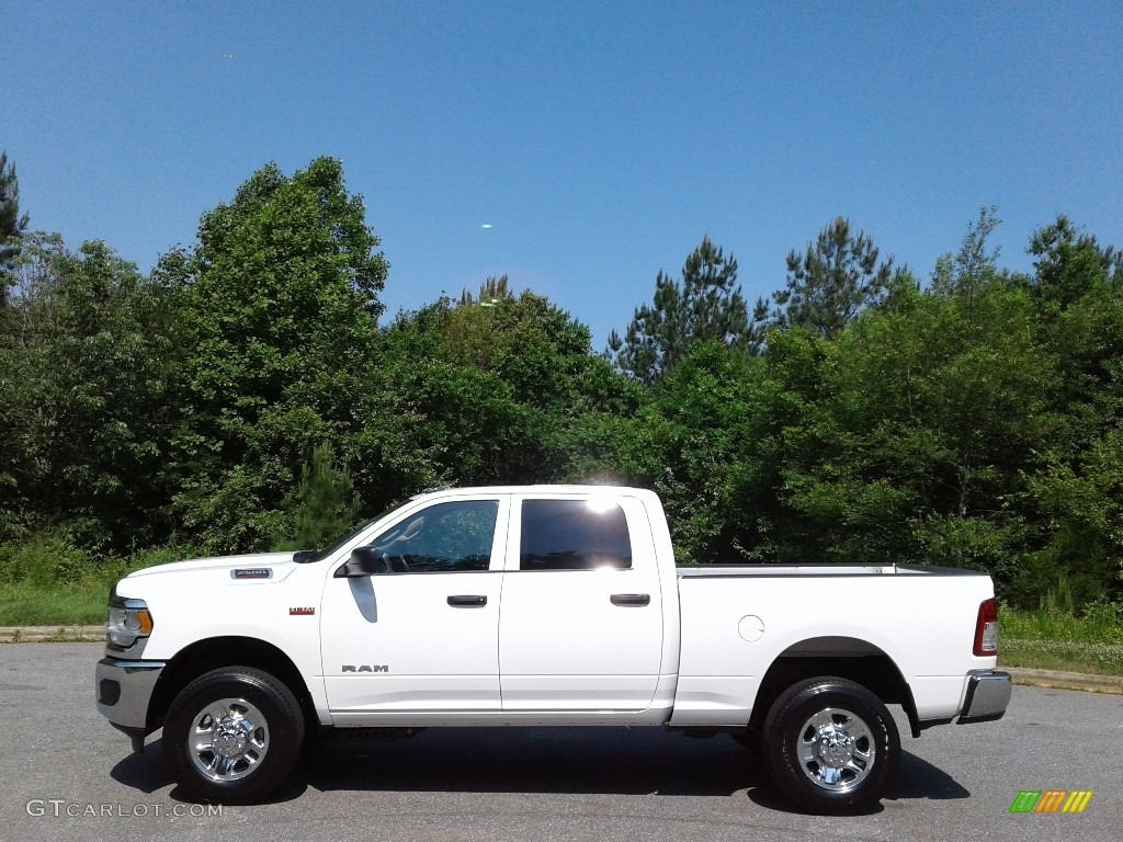 Bright White 2019 Ram 2500 Tradesman Crew Cab 4x4 Exterior Photo #133458495