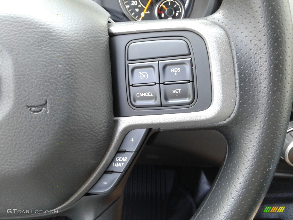 2019 Ram 2500 Tradesman Crew Cab 4x4 Black Steering Wheel Photo #133458873