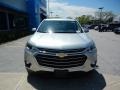 2019 Silver Ice Metallic Chevrolet Traverse LT AWD  photo #2