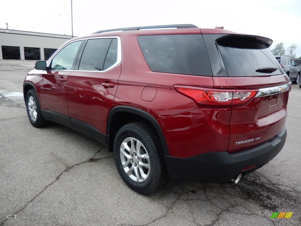 2019 Traverse LT AWD - Cajun Red Tintcoat / Jet Black photo #5