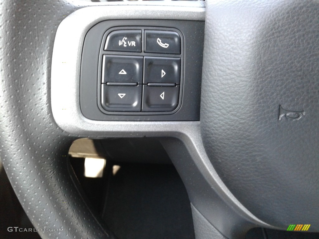 2019 Ram 2500 Tradesman Crew Cab 4x4 Black Steering Wheel Photo #133459593