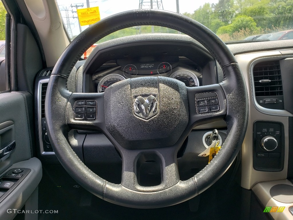 2013 1500 Big Horn Crew Cab 4x4 - Mineral Gray Metallic / Black/Diesel Gray photo #22