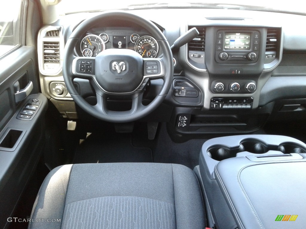 2019 Ram 2500 Tradesman Crew Cab 4x4 Black Dashboard Photo #133459791