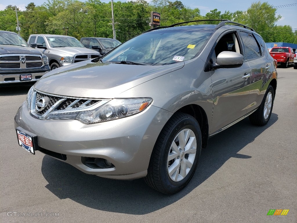 2012 Murano SV AWD - Platinum Graphite / Black photo #3