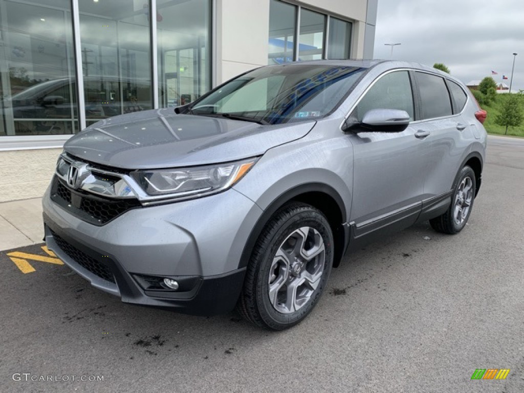 2019 CR-V EX-L AWD - Lunar Silver Metallic / Gray photo #2