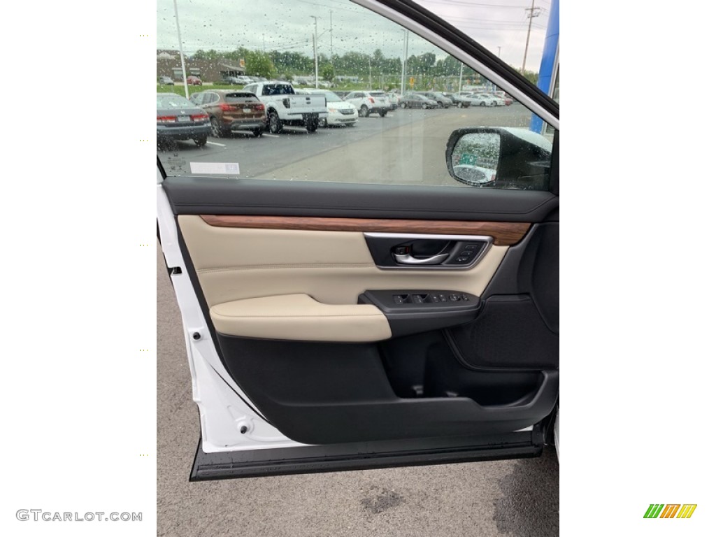 2019 CR-V EX-L AWD - Platinum White Pearl / Gray photo #10