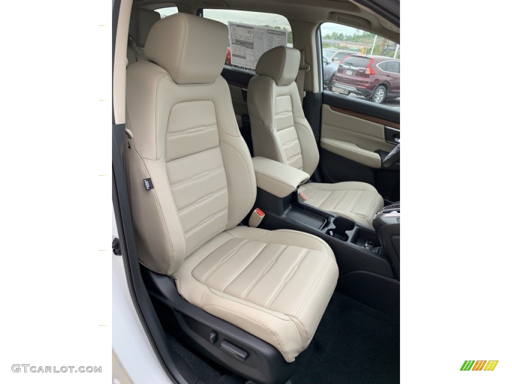 2019 CR-V EX-L AWD - Platinum White Pearl / Gray photo #28