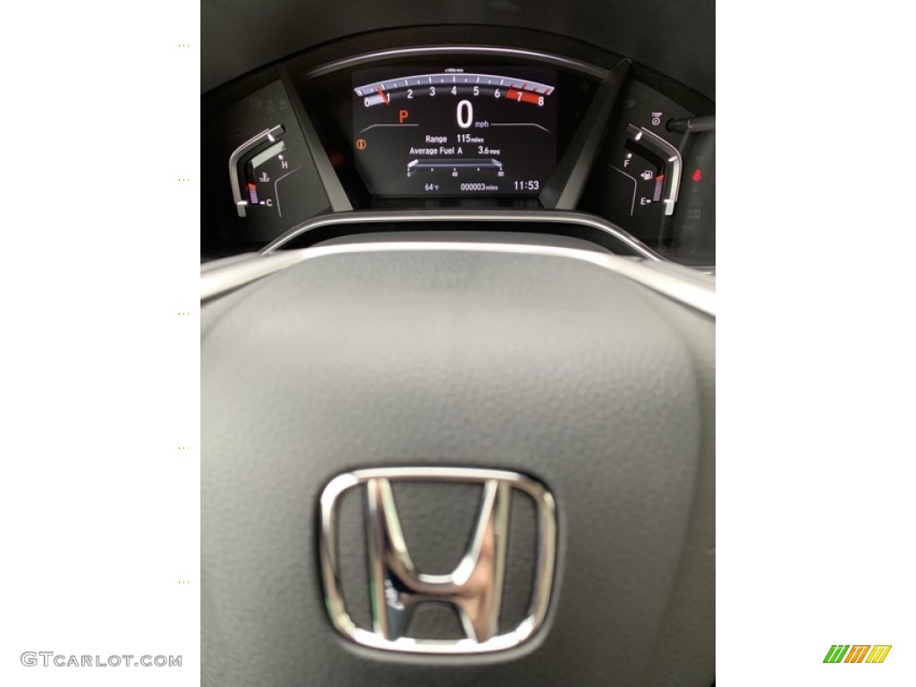 2019 CR-V EX-L AWD - Platinum White Pearl / Gray photo #32