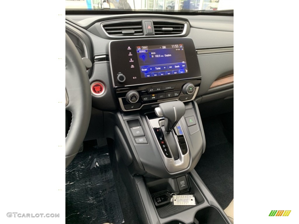 2019 CR-V EX-L AWD - Platinum White Pearl / Gray photo #33