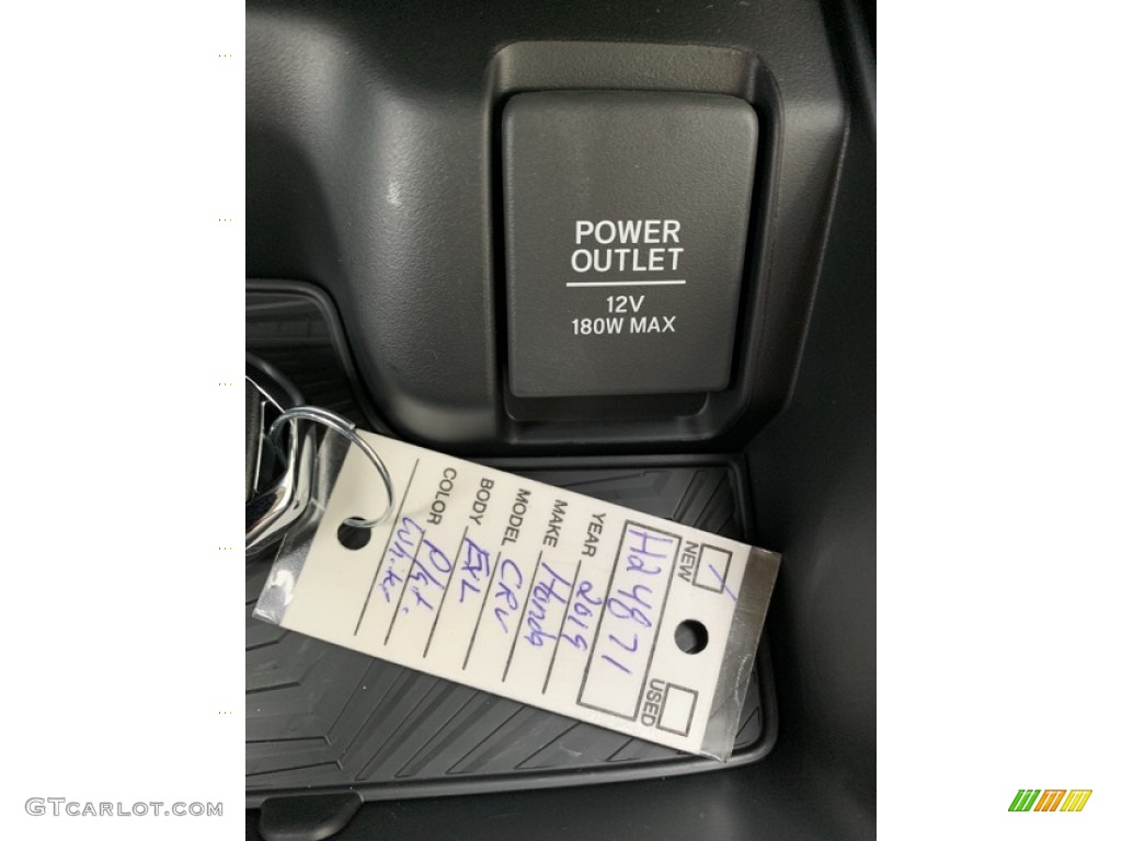 2019 CR-V EX-L AWD - Platinum White Pearl / Gray photo #39