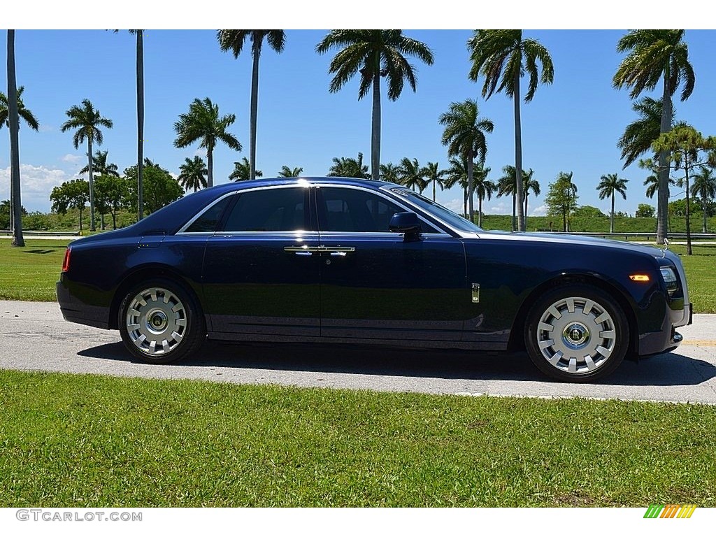 Midnight Sapphire 2013 Rolls-Royce Ghost Standard Ghost Model Exterior Photo #133462516
