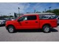 2019 Race Red Ford F150 XL SuperCrew 4x4  photo #2